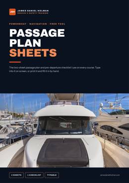 Passage Plan Sheets free PDF cover