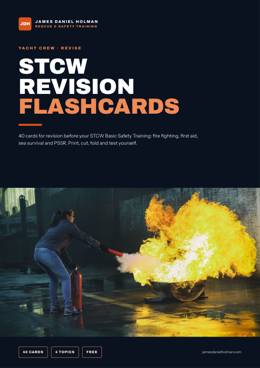 STCW Revision Flashcards free PDF cover